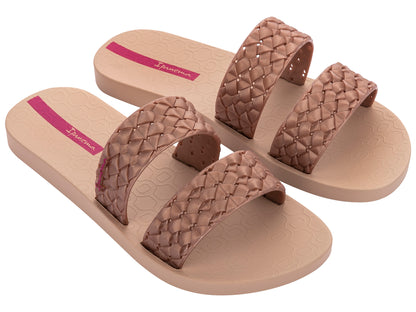 Ipanema Renda Ii Fem White Metallic Pink