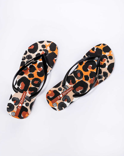 Ipanema Animale Print Ii Fem White Black Orange
