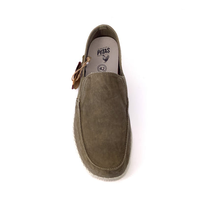 Walk In Pitas Wp150 Slip On Washed Taupe