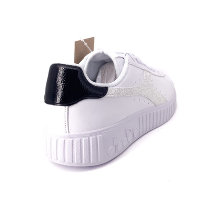 Diadora Sneaker Weiß Schwarz